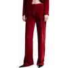 Mango Rubi Velvet Trousers