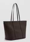 Mango Sac Cabas Anse Double In Brown