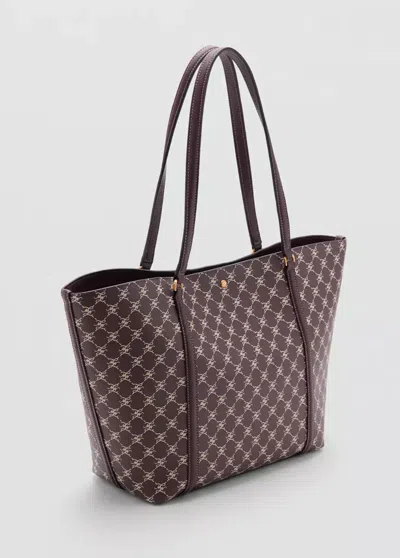 Mango Sac G- Porta In Burgundy
