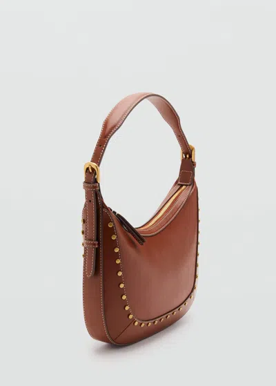 Mango Sac M- Marron Moyen - Femme - Taille Unique -