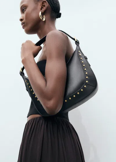 Mango Sac M- Noir - Femme - Taille Unique -