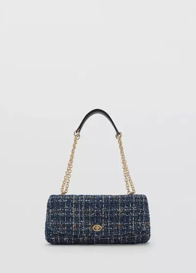 Mango Sac P- Vico In Bleu Marine