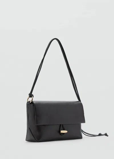 Mango Shoulder Bag With Strap Chocolate