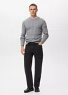 Mango Sammy Cropped Carrot-fit Jeans In Multi
