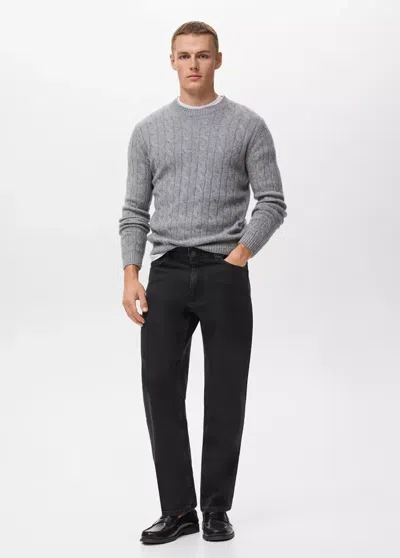 MANGO SAMMY CROPPED CARROT-FIT JEANS