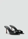 Mango Pointed Heel Sandals Black