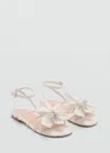 Mango Sandals White In White