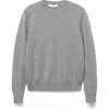 Mango Selection Crewneck Cashmere Sweater In Gray