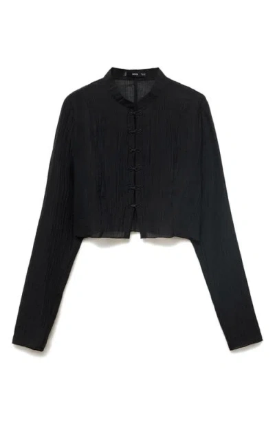 MANGO MANGO SEMISHEER TOP