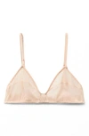 Mango Semisheer Wireless Triangle Bra