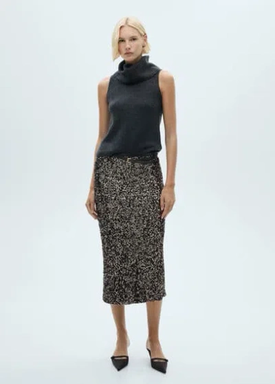 Mango Skirt Charcoal