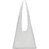 Mango Sequin Shoulder Bag In White
