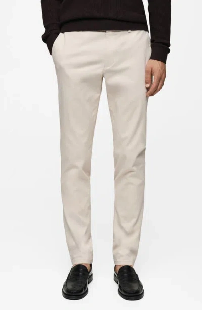 MANGO MANGO SERGE SLIM FIT CHINO PANTS