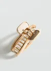 Mango Pearlescent Effect Hair Clip Ecru