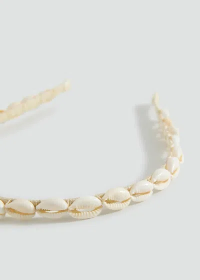 Mango Kids' Shell Beads Headband Sand