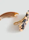 Mango Hairclip 2 Set Brown