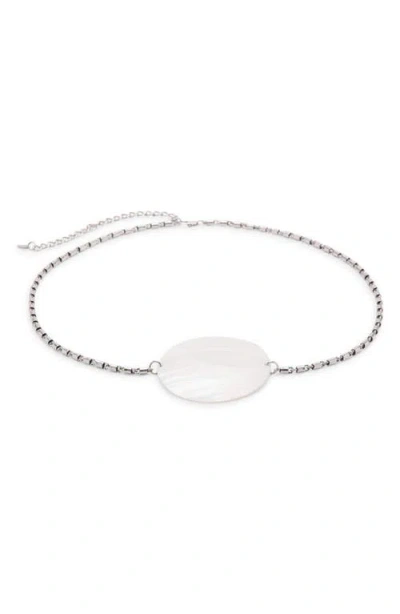 MANGO MANGO SHELL DETAIL CHAIN BELT