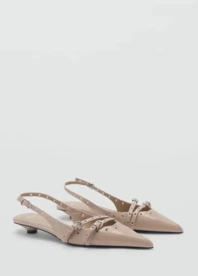 Mango Shoes Ice Grey