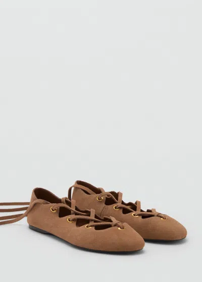 Mango Shoes Sand
