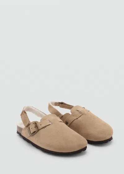 Mango Kids' Shoes Sand In Nude