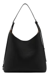 Mango Shopper Bag With Buckle In Black