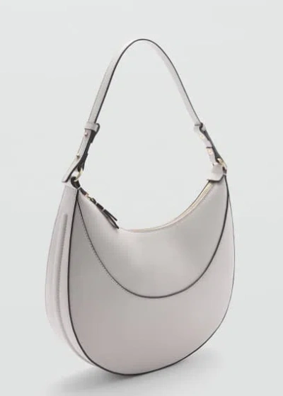 Mango Short-handle Shoulder Bag Ecru