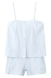Mango Short Pajamas In Blue