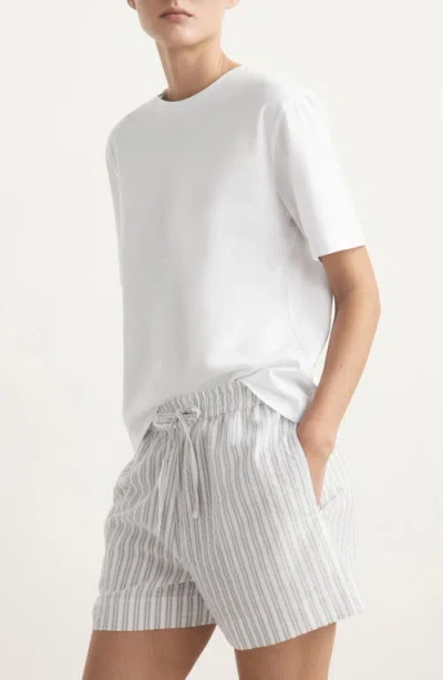 Mango Short Pajamas In Gray