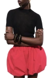 Mango Short Sleeve Crop Sweater