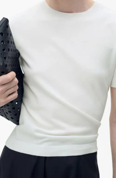 Mango Short Sleeve Sweater