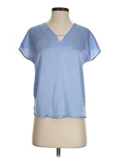 Pre-owned Mango Short Sleeve T-shirt In Blue