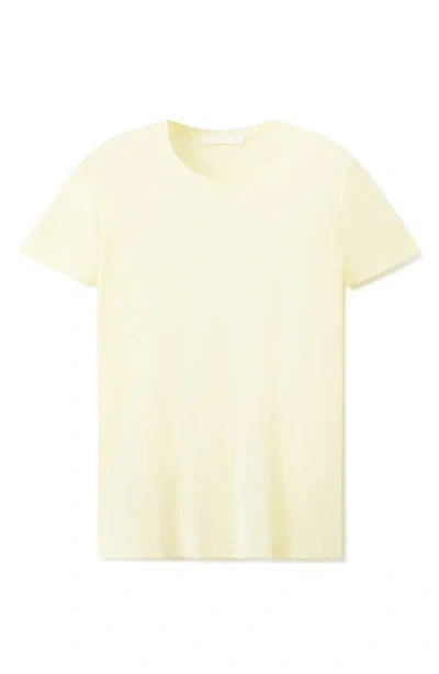 Mango Short Sleeve T-shirt In Yellow