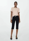Mango Short-sleeved Cotton T-shirt Light/pastel Grey
