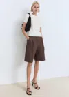 Mango Pull-over Maille Fine Manches Courtes Écru - Femme - 4xl -  In Sand