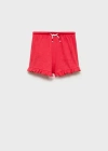 Mango Kids' Shorts Fuchsia
