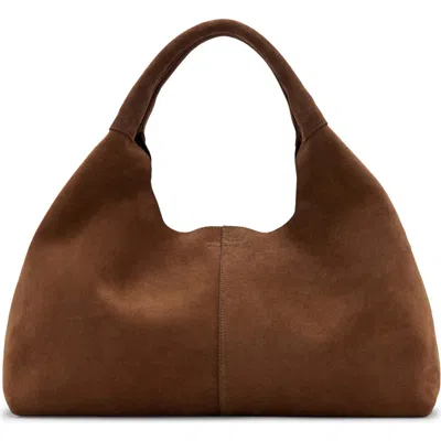 Mango Shoulder Bag In Brown