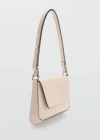 Mango Shoulder Bag With Strap Off White