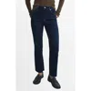 Mango Women's Sienna Flared Cropped Jeans In Blue