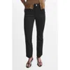 Mango Sienna Raw Hem Crop Flare Jeans In Animal Print