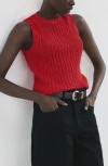 Mango Sito Top In Red