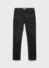Mango Jean Skinny Black Denim - Enfants - 12 -  Kids