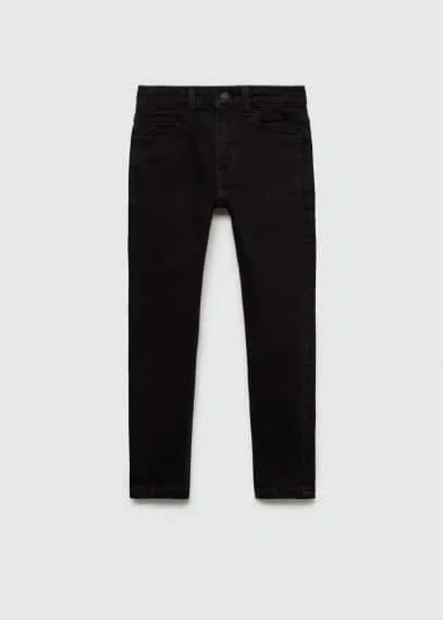 Mango Jeans In Black Denim