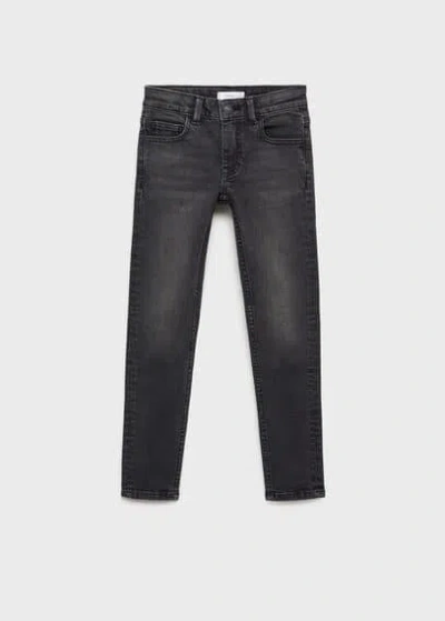 Mango Kids' Skinny Jeans Denim Grey