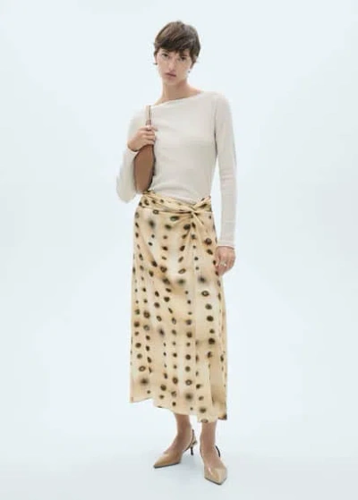 Mango Skirt Beige