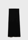 Mango Skirt Black In Black