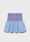 Mango Skirt Blue In Blue