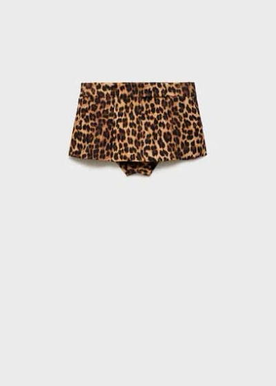 Mango Skirt Brown