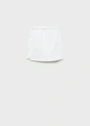Mango Skirt Off White In Off White