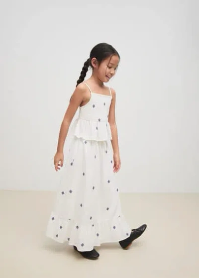 Mango Kids' Skirt White