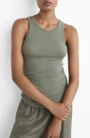Mango Sleep Tank In Green